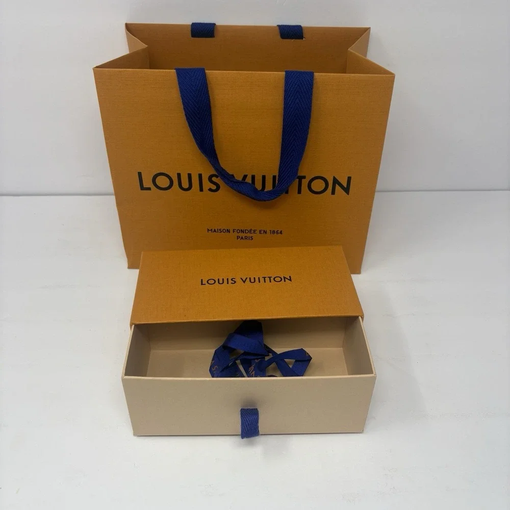 Louis Vuitton Sunglasses Presentation Box Drawer Box Shopping Bag & Ribbon